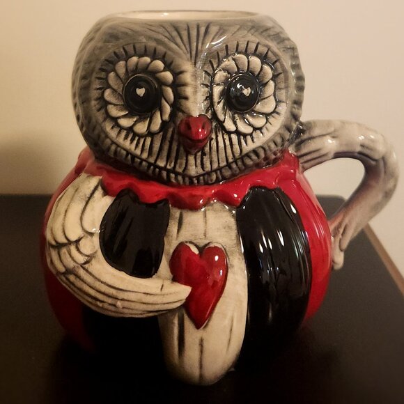 Johanna Parker Owl Mug - Valentine's Day - - Picture 2 of 6
